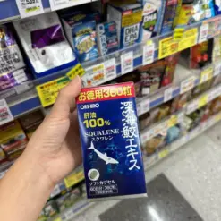 Viên Uống Dầu Gan Cá Mập Orihiro Deep Sea Shark Extract Squalene 100% Nhật Bản Viên Uống Dầu Gan Cá Mập Orihiro Deep Sea Shark Extract Squalene 100% Nhật Bản - Yêu Hàng Ngoại