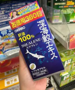 Alternative view of Viên Uống Dầu Gan Cá Mập Orihiro Deep Sea Shark Extract Squalene 100% Nhật Bản