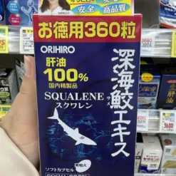 Viên Uống Dầu Gan Cá Mập Orihiro Deep Sea Shark Extract Squalene 100% Nhật Bản Viên Uống Dầu Gan Cá Mập Orihiro Deep Sea Shark Extract Squalene 100% Nhật Bản - Yêu Hàng Ngoại