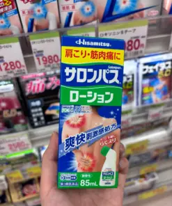 Dung Dịch Lăn Xoa Bóp Giảm Đau Vai Gáy Salonpas Lotion Hisamitsu – Chai 85ml (Nhật Bản) Dung Dịch Lăn Xoa Bóp Giảm Đau Vai Gáy Salonpas Lotion Hisamitsu – Chai 85ml (Nhật Bản) - Yêu Hàng Ngoại