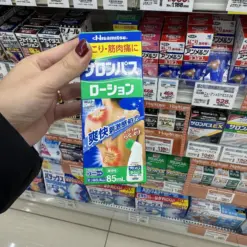 Dung Dịch Lăn Xoa Bóp Giảm Đau Vai Gáy Salonpas Lotion Hisamitsu – Chai 85ml (Nhật Bản) - Yêu Hàng Ngoại