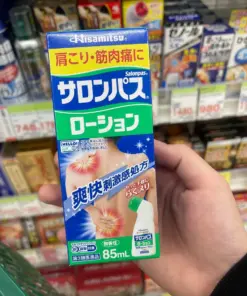 Alternative view of Dung Dịch Lăn Xoa Bóp Giảm Đau Vai Gáy Salonpas Lotion Hisamitsu – Chai 85ml (Nhật Bản)