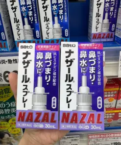 Alternative view of Chai Xịt Mũi Hỗ Trợ Viêm Xoang Viêm Mũi Nazal Sato – Chai 30ml (Nhật Bản)