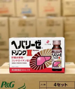 Alternative view of Nước Uống Bổ Gan Giải Độc Hepalyse Drink II Zeria Shinyaku – Hộp 10 Chai x 50ml (Nhật Bản)