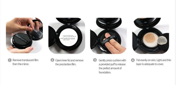 Phấn nước siêu che phủ April Skin Magic Snow Cushion Hàn Quốc Phấn nước siêu che phủ April Skin Magic Snow Cushion Hàn Quốc - Yêu Hàng Ngoại