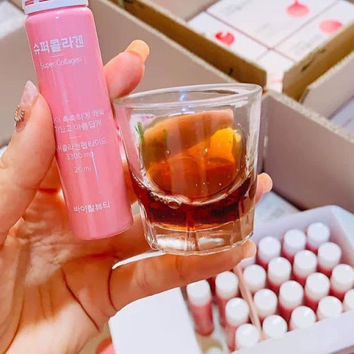 Nước uống VB Collagen Vital Beautie Super Hàn Quốc Nước uống VB Collagen Vital Beautie Super Hàn Quốc - Yêu Hàng Ngoại
