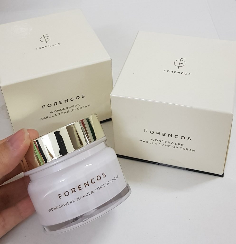 Kem dưỡng trắng da Forencos Wonderwerk Marula Tone Up Cream Hàn Quốc Kem dưỡng trắng da Forencos Wonderwerk Marula Tone Up Cream Hàn Quốc - Yêu Hàng Ngoại