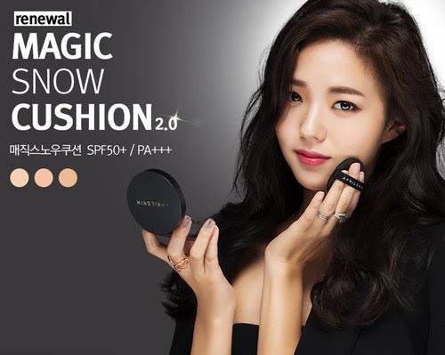 Phấn nước siêu che phủ April Skin Magic Snow Cushion Hàn Quốc Phấn nước siêu che phủ April Skin Magic Snow Cushion Hàn Quốc - Yêu Hàng Ngoại