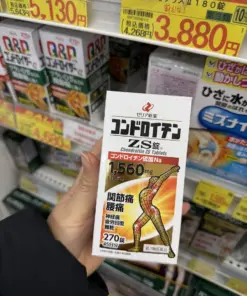 Alternative view of Viên Uống Hỗ Trợ Xương Khớp Chondroitin ZS Zeria 1560mg – Hộp 270 Viên (Nhật Bản)