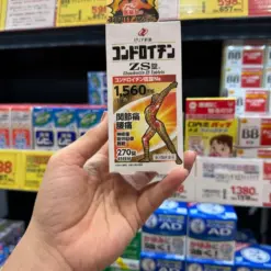 Mỹ phẩm Nhật nội địa chính hãng Viên Uống Hỗ Trợ Xương Khớp Chondroitin ZS Zeria 1560mg – Hộp 270 Viên (Nhật Bản)
