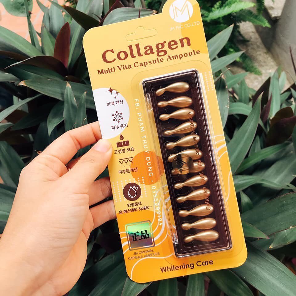 Collagen tươi Ammud Multi Vita Capsule Ampoule Hàn Quốc Collagen tươi Ammud Multi Vita Capsule Ampoule Hàn Quốc - Yêu Hàng Ngoại