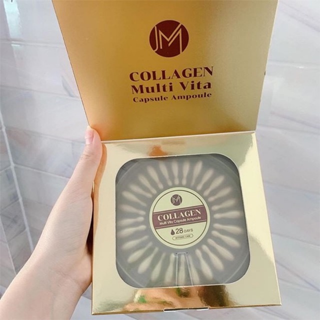 Collagen tươi Ammud Multi Vita Capsule Ampoule Hàn Quốc Collagen tươi Ammud Multi Vita Capsule Ampoule Hàn Quốc - Yêu Hàng Ngoại