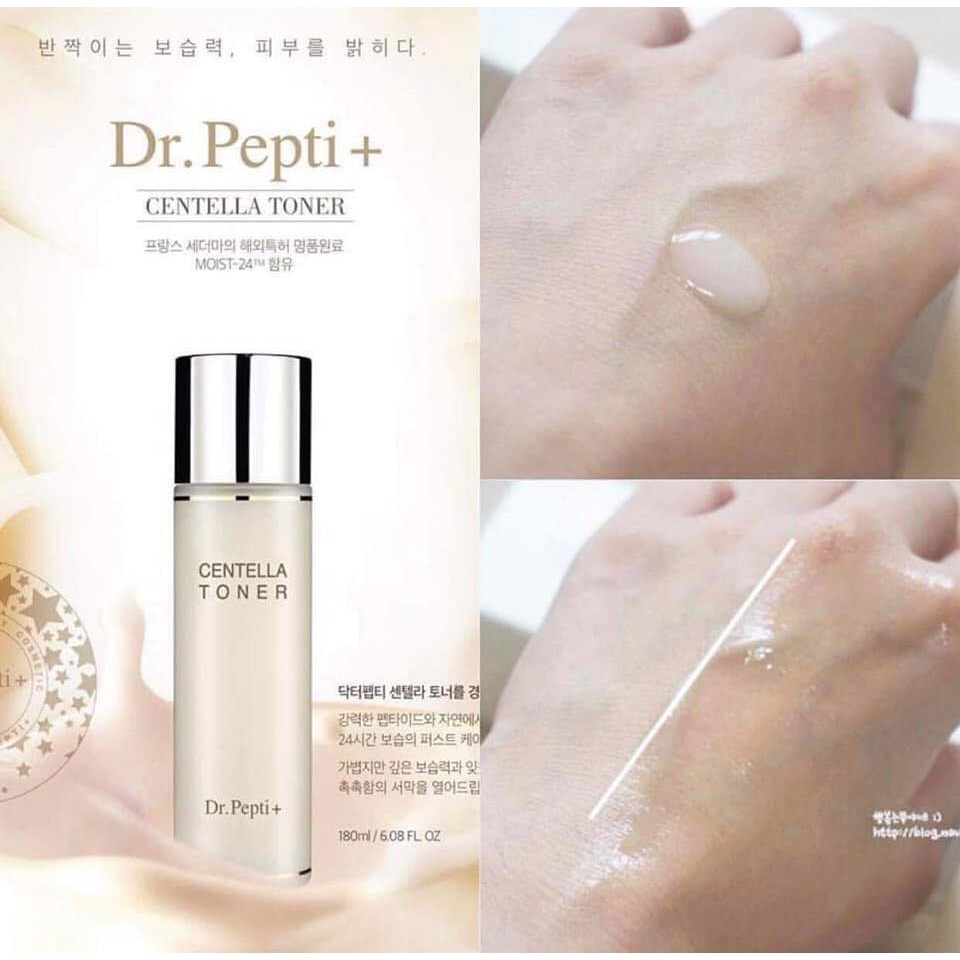 Nước hoa hồng Dr.Pepti+ CENTELLA Toner Hàn Quốc Nước hoa hồng Dr.Pepti+ CENTELLA Toner Hàn Quốc - Yêu Hàng Ngoại