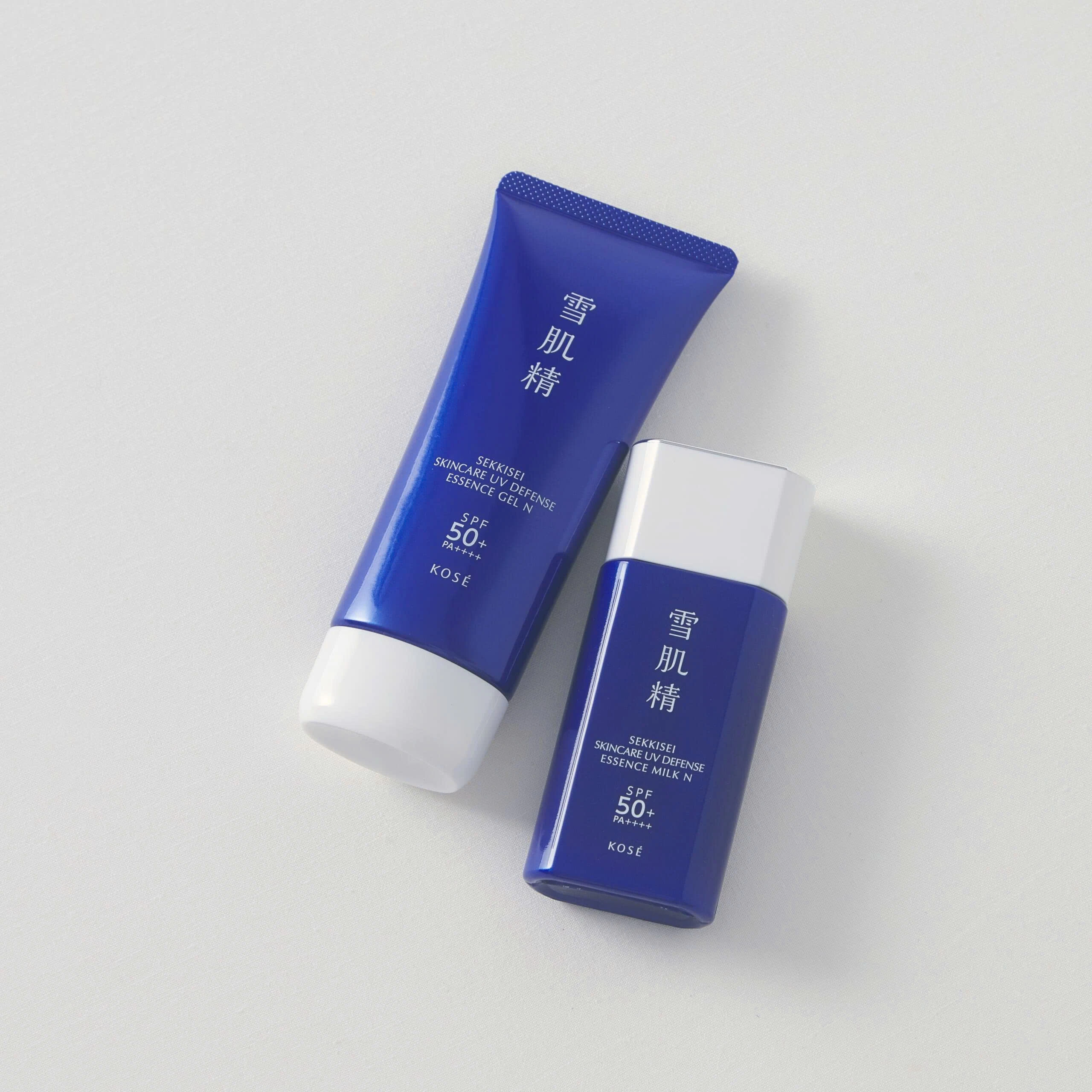 Gel & Sữa Chống Nắng Dưỡng Trắng Kose Sekkisei Skincare UV Defense Essence N SPF50+ PA++++ Gel & Sữa Chống Nắng Dưỡng Trắng Kose Sekkisei Skincare UV Defense Essence N SPF50+ PA++++ - Ảnh 4
