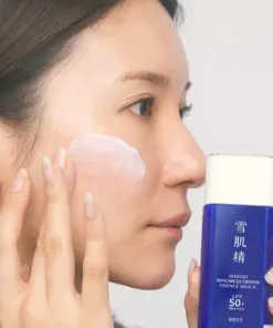 Gel & Sữa Chống Nắng Dưỡng Trắng Kose Sekkisei Skincare UV Defense Essence N SPF50+ PA++++ Gel & Sữa Chống Nắng Dưỡng Trắng Kose Sekkisei Skincare UV Defense Essence N SPF50+ PA++++ - Yêu Hàng Ngoại