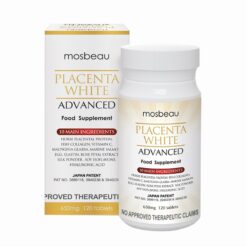 Viên uống trị nám trắng da Mosbeau Placenta White Advanced Nhật Bản