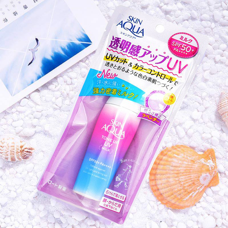 Sữa chống nắng nâng tone Skin Aqua Tone Up UV Milk SPF50+/PA++++ Sữa chống nắng nâng tone Skin Aqua Tone Up UV Milk SPF50+/PA++++ - Yêu Hàng Ngoại