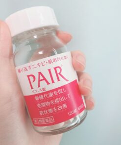 Viên uống hỗ trợ mụn Pair 120 viên Nhật Bản Viên uống hỗ trợ mụn Pair 120 viên Nhật Bản - Yêu Hàng Ngoại