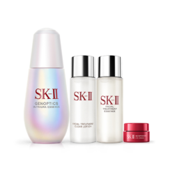 Set dưỡng trắng da Serum SK-II GenOptics Ultraura Essence Trial Kit