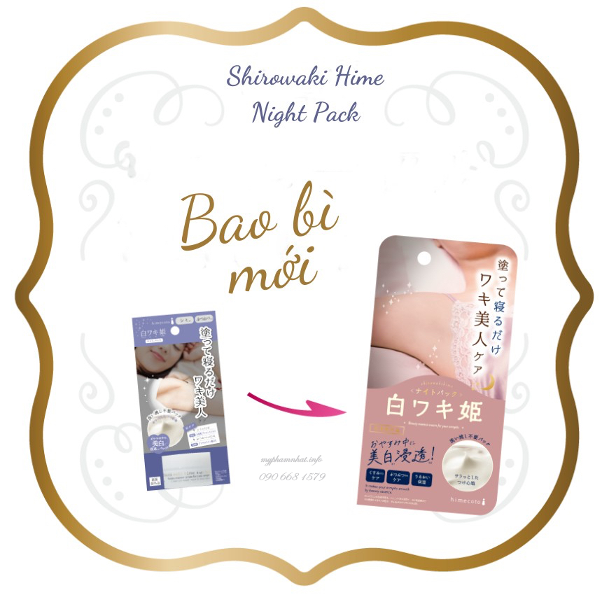 Kem dưỡng trắng hỗ trợ thâm nách Himecoto Shiro waki hime Nhật Bản Kem dưỡng trắng hỗ trợ thâm nách Himecoto Shiro waki hime Nhật Bản - Yêu Hàng Ngoại