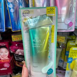 Tinh Chất Chống Nắng Nâng Tông Rohto Skin Aqua Tone Up UV Essence SPF50+ PA++++ – Tuýp 70g (Nhật Bản) Tinh Chất Chống Nắng Nâng Tông Rohto Skin Aqua Tone Up UV Essence SPF50+ PA++++ – Tuýp 70g (Nhật Bản) - Yêu Hàng Ngoại