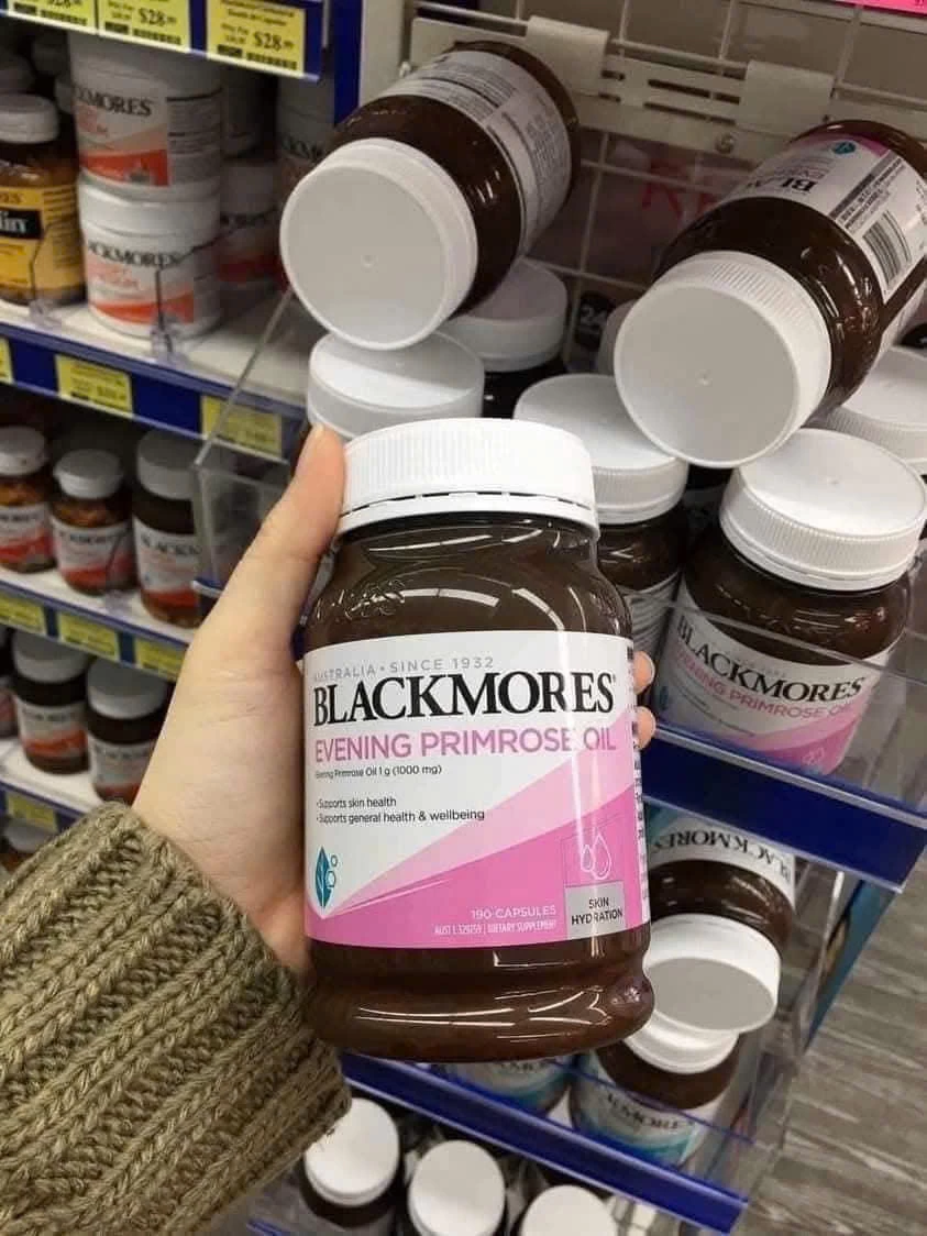 Viên uống Blackmores Evening Primrose Oil – Tinh dầu hoa anh thảo Úc Viên uống Blackmores Evening Primrose Oil – Tinh dầu hoa anh thảo Úc - Yêu Hàng Ngoại
