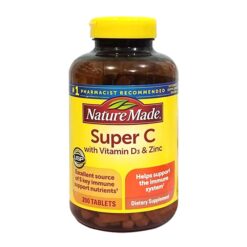 Viên uống Nature Made Super C With Vitamin D3 & Zinc