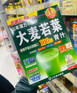 Bột Mầm Lúa Mạch Non Yamamoto Kanpo Aojiru (44 Gói) Nhật Bản