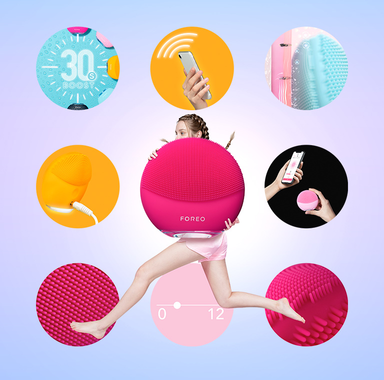 Máy rửa mặt FOREO LUNA Mini 3 Máy rửa mặt FOREO LUNA Mini 3 - Yêu Hàng Ngoại