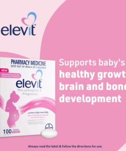 Vitamin bầu Elevit Hồng 100 viên Bayer cho giai đoạn chuẩn bị mang thai Vitamin bầu Elevit Hồng 100 viên Bayer cho giai đoạn chuẩn bị mang thai - Yêu Hàng Ngoại