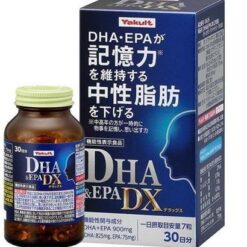 Viên uống bổ não Yakult DHA & EPA DX 900mg Nhật Bản