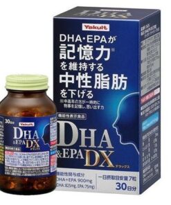 Viên uống bổ não Yakult DHA & EPA DX 900mg Nhật Bản