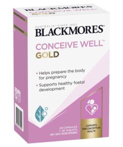 Viên uống tăng khả năng thụ thai Blackmores Conceive Well Gold