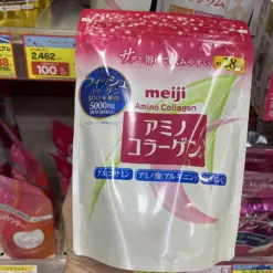 Alternative view of Bột Uống Bổ Sung Collagen Meiji Amino Collagen 5000mg – Túi 217g / 31 Ngày (Nhật Bản)