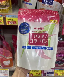 Alternative view of Bột Uống Bổ Sung Collagen Meiji Amino Collagen 5000mg – Túi 217g / 31 Ngày (Nhật Bản)
