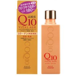 Sữa dưỡng chống lão hoá Kose Q10 Vital Age Milky Lotion