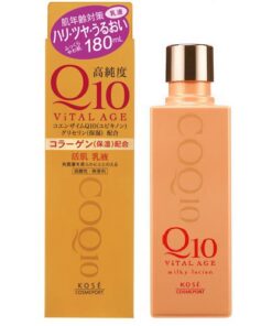 Sữa dưỡng chống lão hoá Kose Q10 Vital Age Milky Lotion