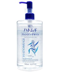 Dầu tẩy trang ý dĩ Hatomugi The Cleansing Oil Nhật Bản 500ml
