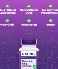 Viên Ngậm Hỗ Trợ Giấc Ngủ Natrol Melatonin 5mg Fast Dissolve – Hộp 250 Viên (Mỹ) Viên Ngậm Hỗ Trợ Giấc Ngủ Natrol Melatonin 5mg Fast Dissolve – Hộp 250 Viên (Mỹ) - Yêu Hàng Ngoại