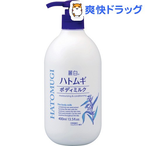 Sữa dưỡng thể Hatomugi Moisturizing & Conditioning The Body Milk 400ml Sữa dưỡng thể Hatomugi Moisturizing & Conditioning The Body Milk 400ml - Yêu Hàng Ngoại