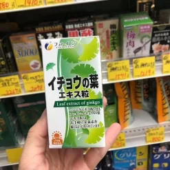 Viên Uống Hỗ Trợ Bổ Não Fine Japan Ginkgo Biloba Extract Nhật Bản