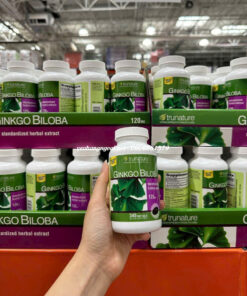 Viên uống bổ não Ginkgo Biloba Trunature with Vinpocetine của Mỹ