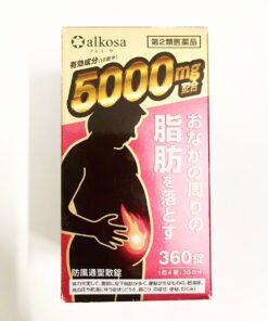 Viên uống giảm cân tan mỡ bụng Alkosa 5000mg Nhật Bản