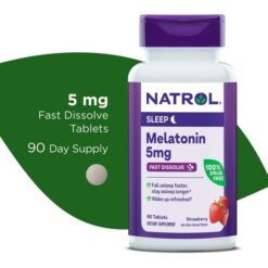 Viên uống giúp ngủ ngon Natrol Melatonin Sleep 5mg