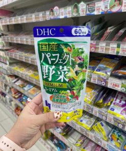 Viên Uống Rau Củ DHC Perfect Yasai Premium – Gói 240 Viên (Nhật Bản) Viên Uống Rau Củ DHC Perfect Yasai Premium – Gói 240 Viên (Nhật Bản) - Yêu Hàng Ngoại