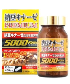 Viên uống phòng chống đột quỵ Nattokinase Premium 5000FU