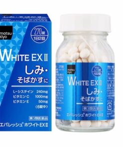 Viên uống hỗ trợ mờ nám Matsukiyo White EX II Nhật Bản 270 viên