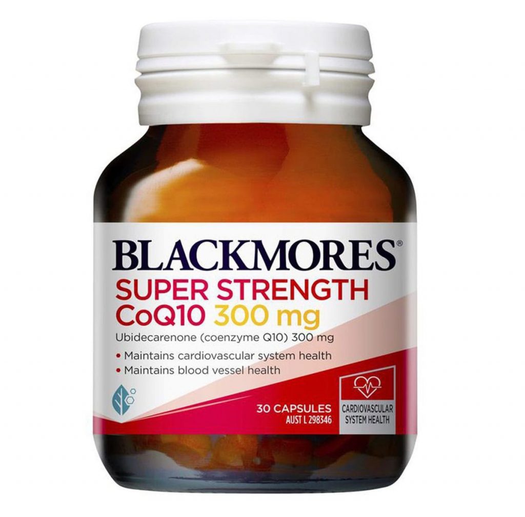 Viên uống bổ tim mạch Blackmores Super Strength CoQ10 (150mg/300mg) Viên uống bổ tim mạch Blackmores Super Strength CoQ10 (150mg/300mg) - Yêu Hàng Ngoại