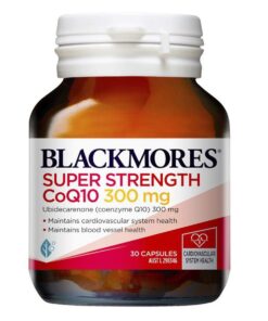 Viên uống bổ tim mạch Blackmores Super Strength CoQ10 (150mg/300mg)