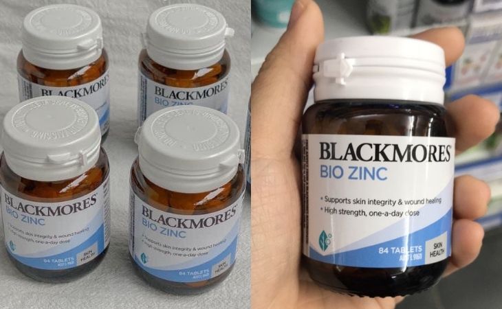 Viên uống bổ sung kẽm Blackmores Bio Zinc Viên uống bổ sung kẽm Blackmores Bio Zinc - Yêu Hàng Ngoại